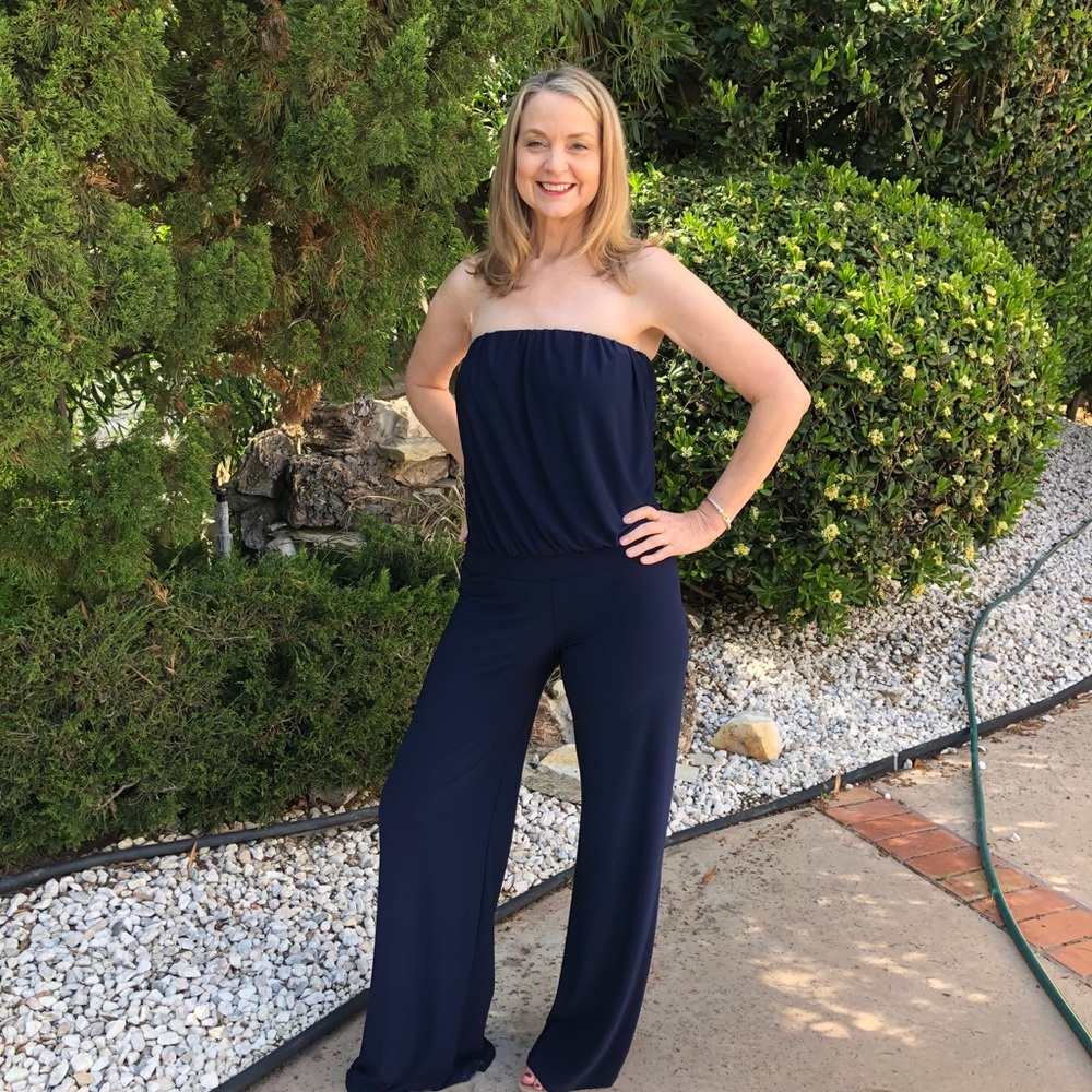 Navy - Tube Jumpsuit